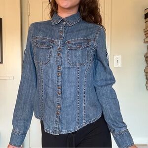 DKNY Blue Denim Shirt